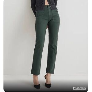 The '90s Straight Canvas Cargo Jeans